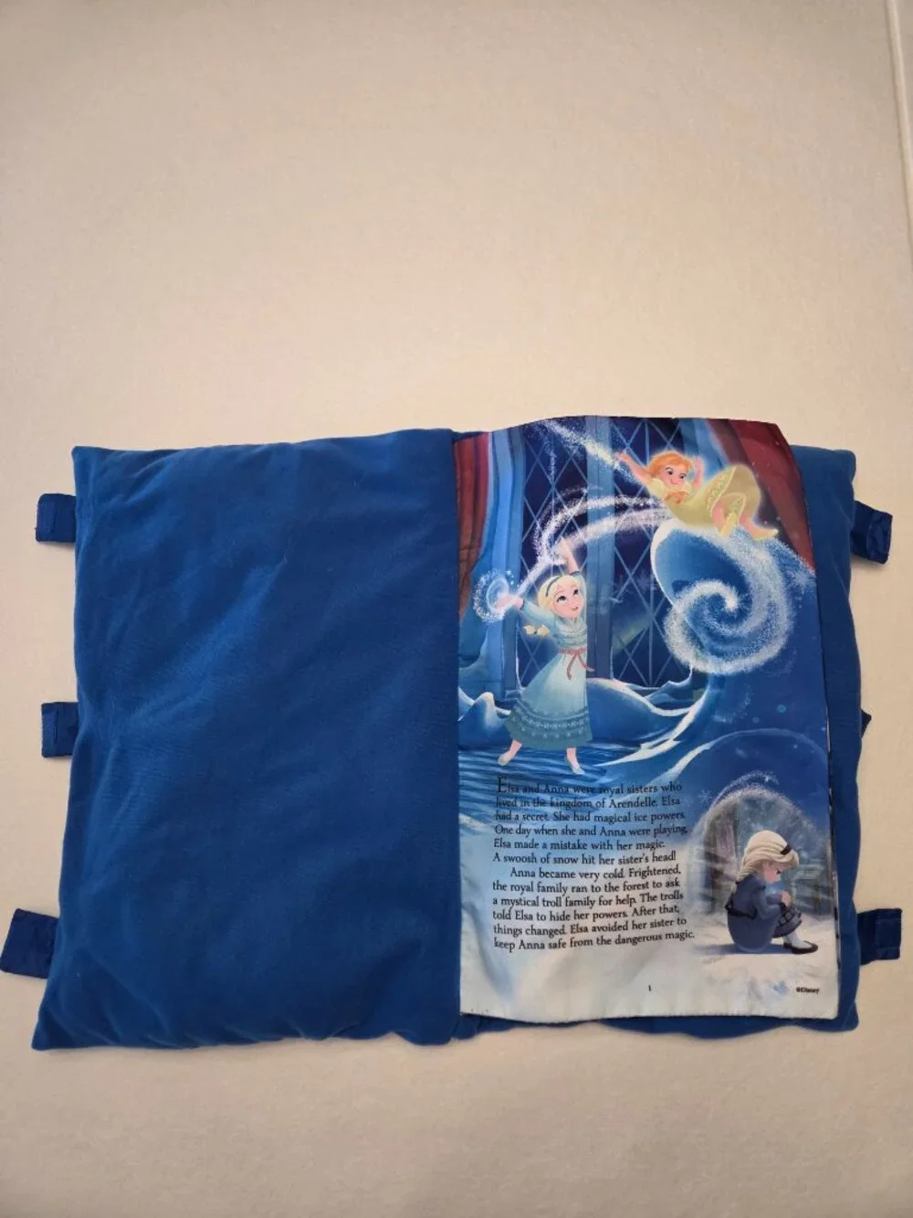 Disney Frozen Follow Your Heart Pillow Book Blue